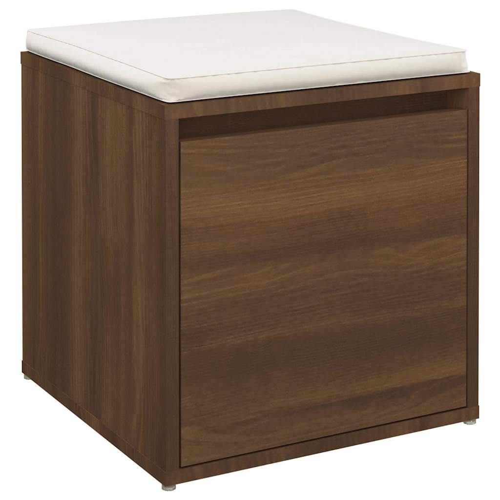 vidaXL Box Drawer Brown Oak 40,5x40x40 cm Engineered Wood