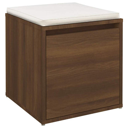 vidaXL Box Drawer Brown Oak 40,5x40x40 cm Engineered Wood