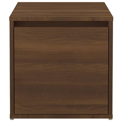 vidaXL Box Drawer Brown Oak 40,5x40x40 cm Engineered Wood
