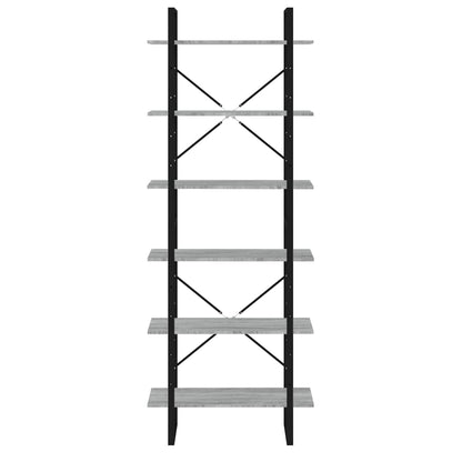 vidaXL High Cabinet Grey Sonoma 80x30x210 cm Engineered Wood