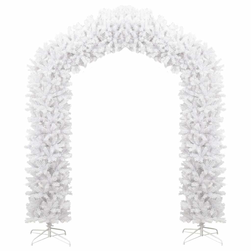 vidaXL Christmas Tree Arch White 270 cm