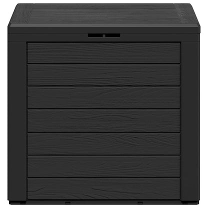 vidaXL Garden Storage Box Anthracite 58,5x46x55 cm Polypropylene