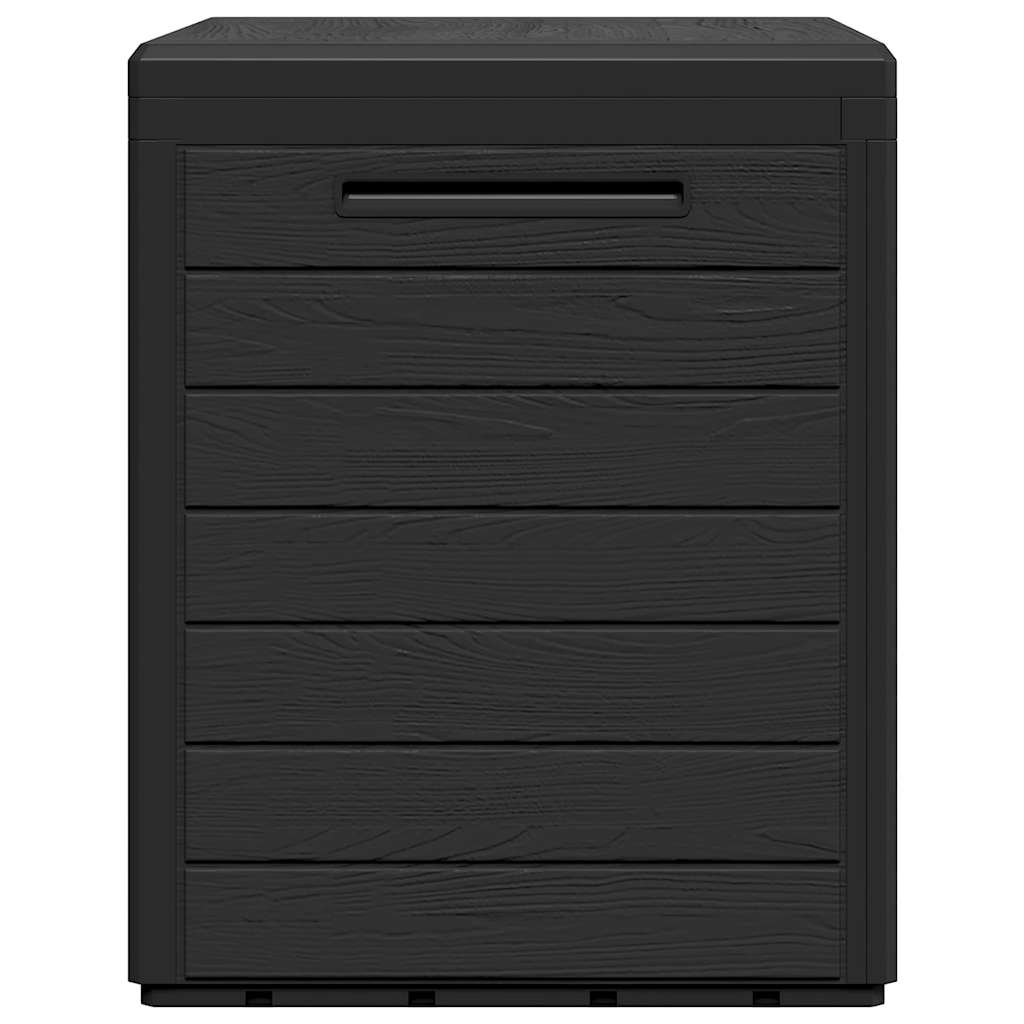 vidaXL Garden Storage Box Anthracite 58,5x46x55 cm Polypropylene