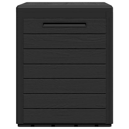 vidaXL Garden Storage Box Anthracite 58,5x46x55 cm Polypropylene