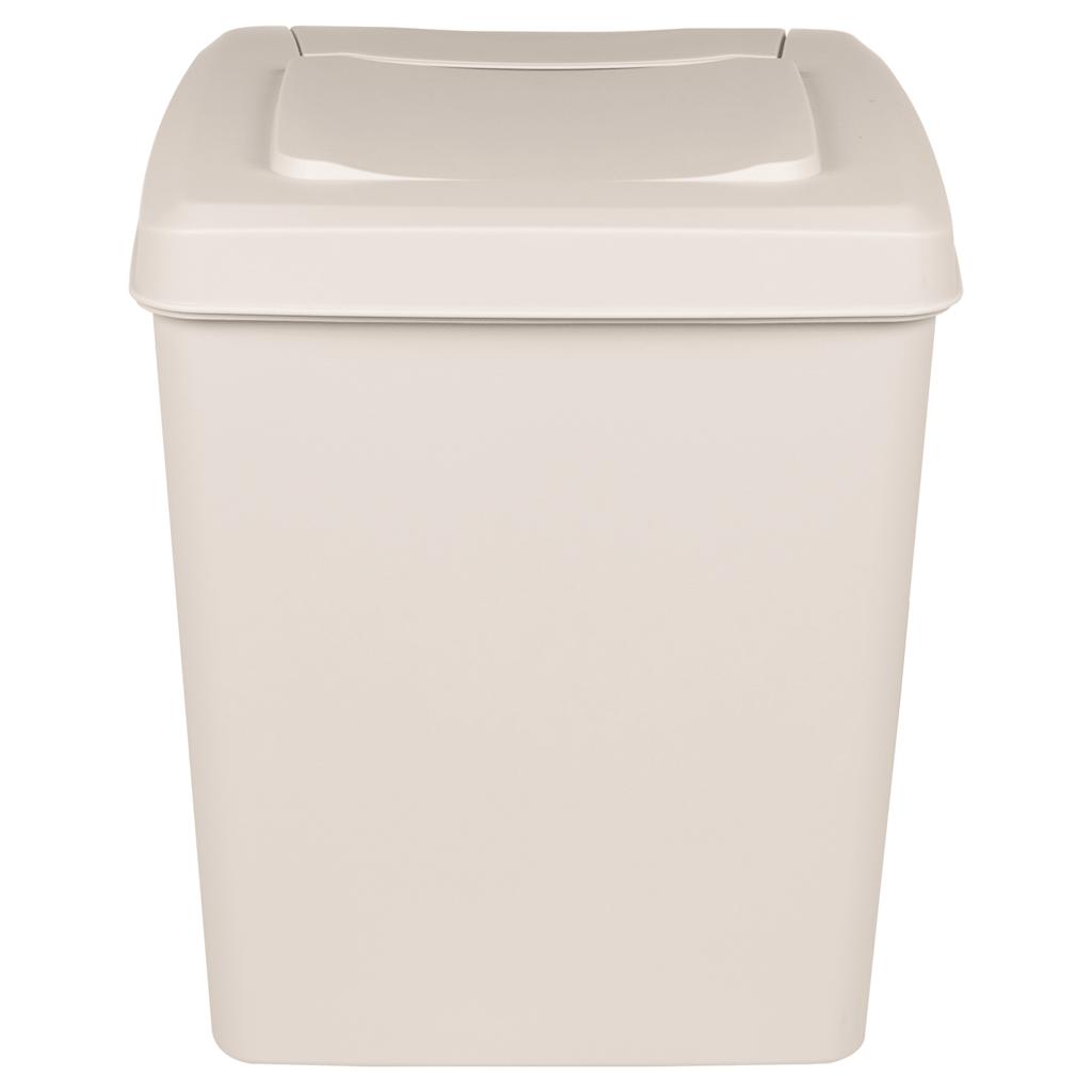 vidaXL Stackable Garbage Bin Boxes 3 pcs White 75 L Polypropylene