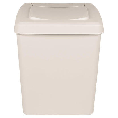 vidaXL Stackable Garbage Bin Boxes 3 pcs White 75 L Polypropylene