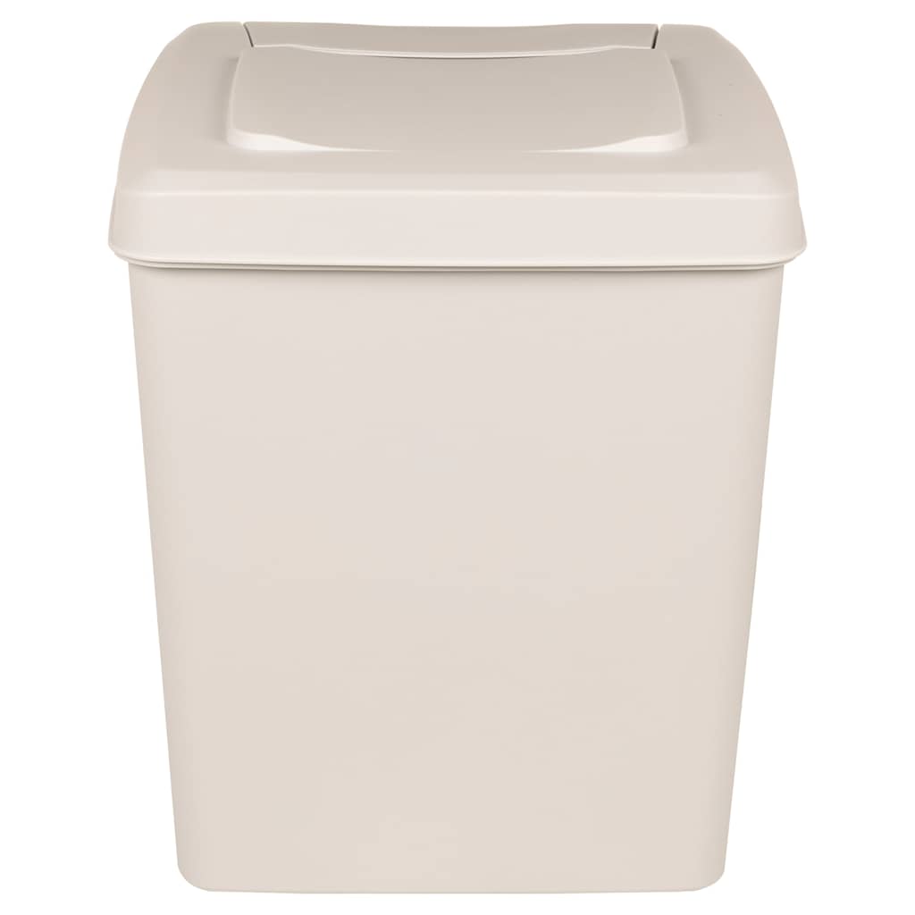 vidaXL Stackable Garbage Bin Boxes 3 pcs White 75 L Polypropylene