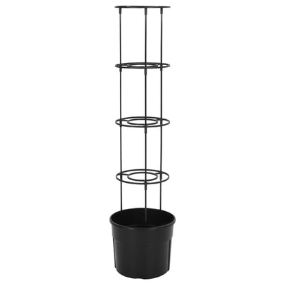 vidaXL Tomato Grower Anthracite Ø29.5x115 cm Polypropylene