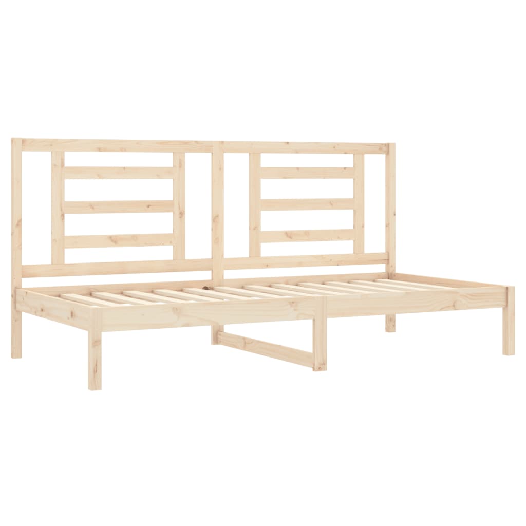 vidaXL Day Bed without Mattress 90x200 cm Solid Wood Pine