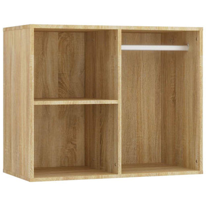 vidaXL Dressing Table Set with LED Sonoma Oak Engineered Wood