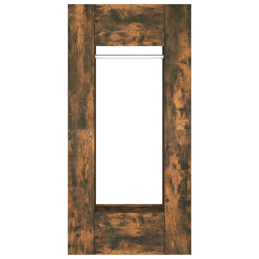 vidaXL Hallway Cabinets 2 pcs Smoked Oak Engineered Wood