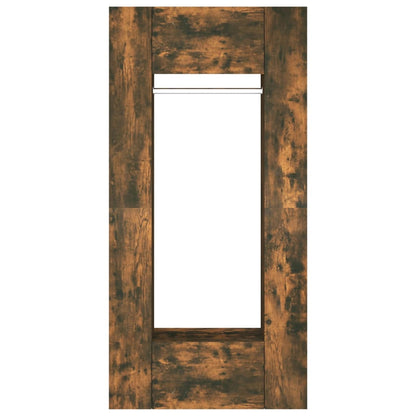 vidaXL Hallway Cabinets 2 pcs Smoked Oak Engineered Wood