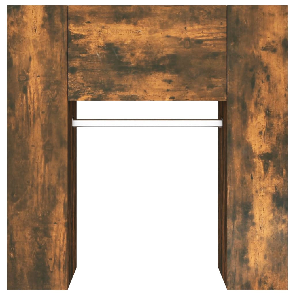 vidaXL Hallway Cabinets 2 pcs Smoked Oak Engineered Wood