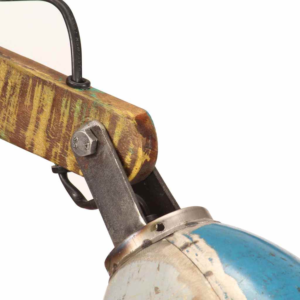 vidaXL Wall Lamp Industrial Style Multicolour Round E27