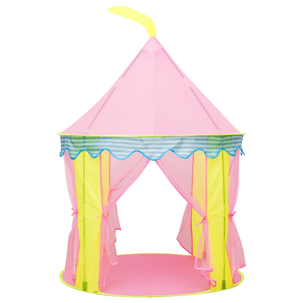 vidaXL Children Play Tent Pink 100x100x127 cm