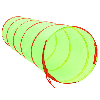 vidaXL Children Play Tunnel Green 175 cm Polyester