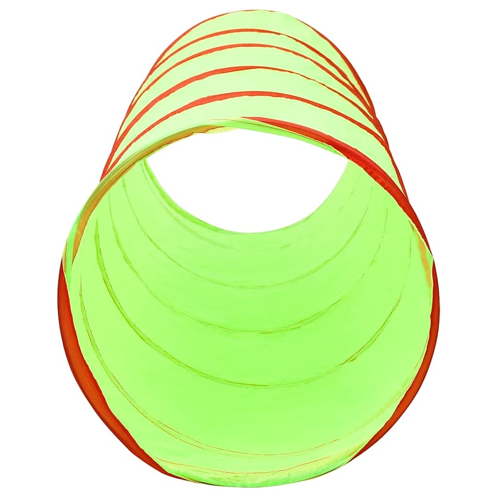 vidaXL Children Play Tunnel Green 175 cm Polyester