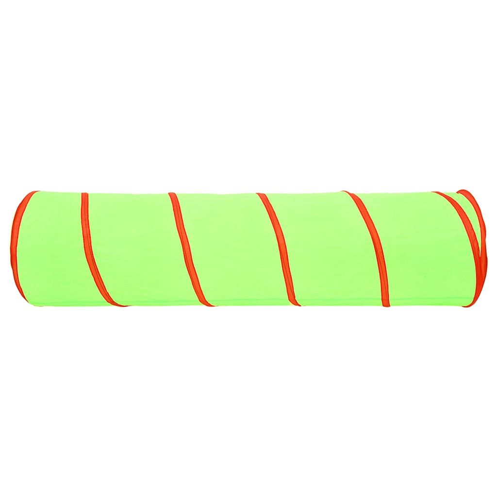 vidaXL Children Play Tunnel Green 175 cm Polyester