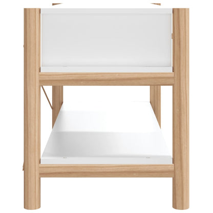 vidaXL TV Cabinet White 82x38x45 cm Engineered Wood
