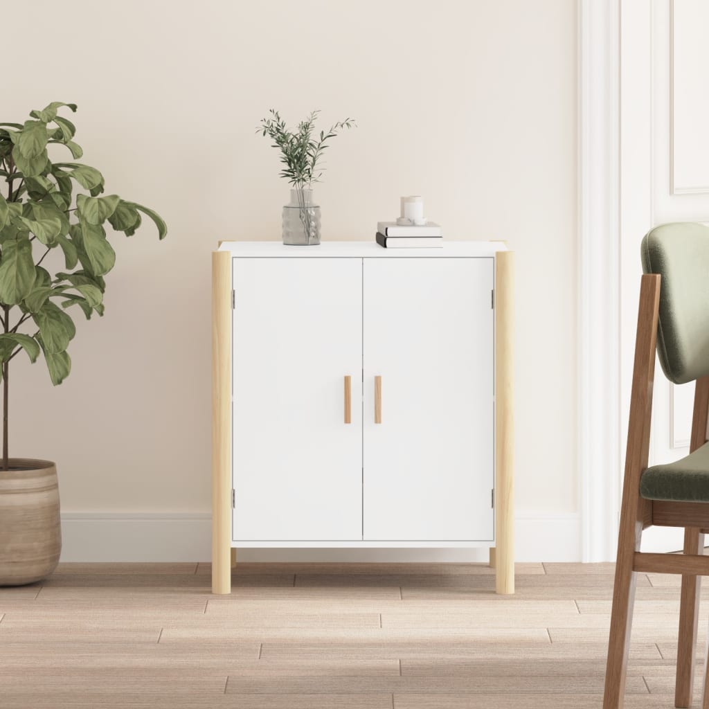 vidaXL Sideboard White 62x38x70 cm Engineered Wood