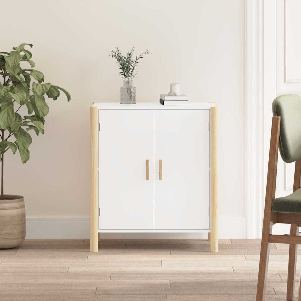 vidaXL Sideboard White 62x38x70 cm Engineered Wood