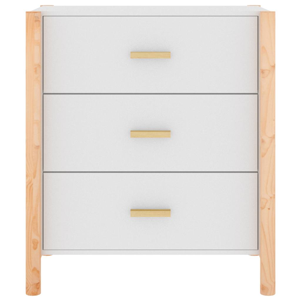 vidaXL Sideboard White 62x38x70 cm Engineered Wood