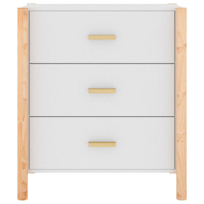 vidaXL Sideboard White 62x38x70 cm Engineered Wood