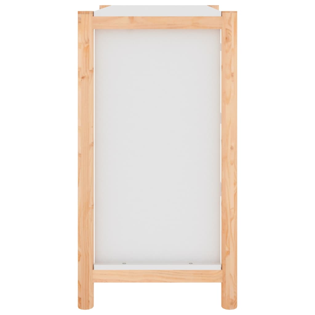 vidaXL Sideboard White 62x38x70 cm Engineered Wood