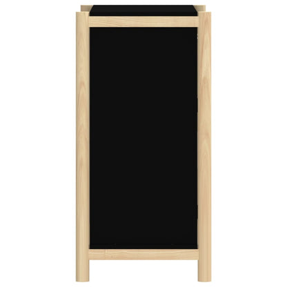 vidaXL Sideboard Black 62x38x75 cm Engineered Wood