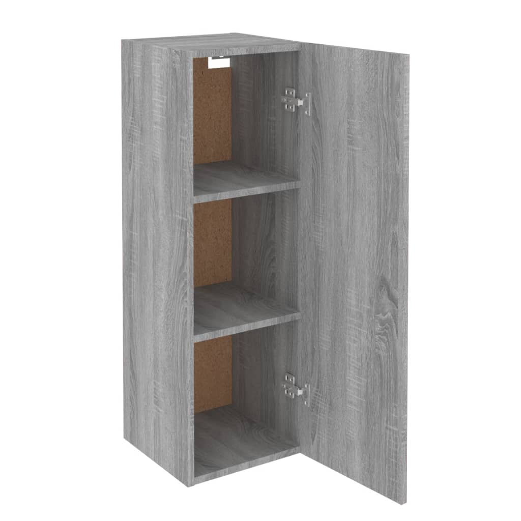 vidaXL 8 Piece TV Cabinet Set Grey Sonoma Engineered Wood