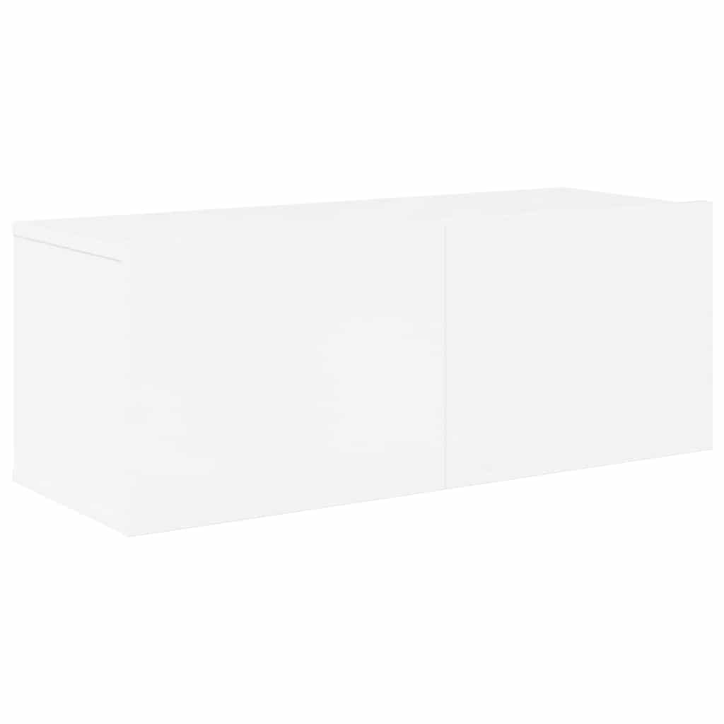 vidaXL 5 Piece TV Cabinet Set White Engineered Wood