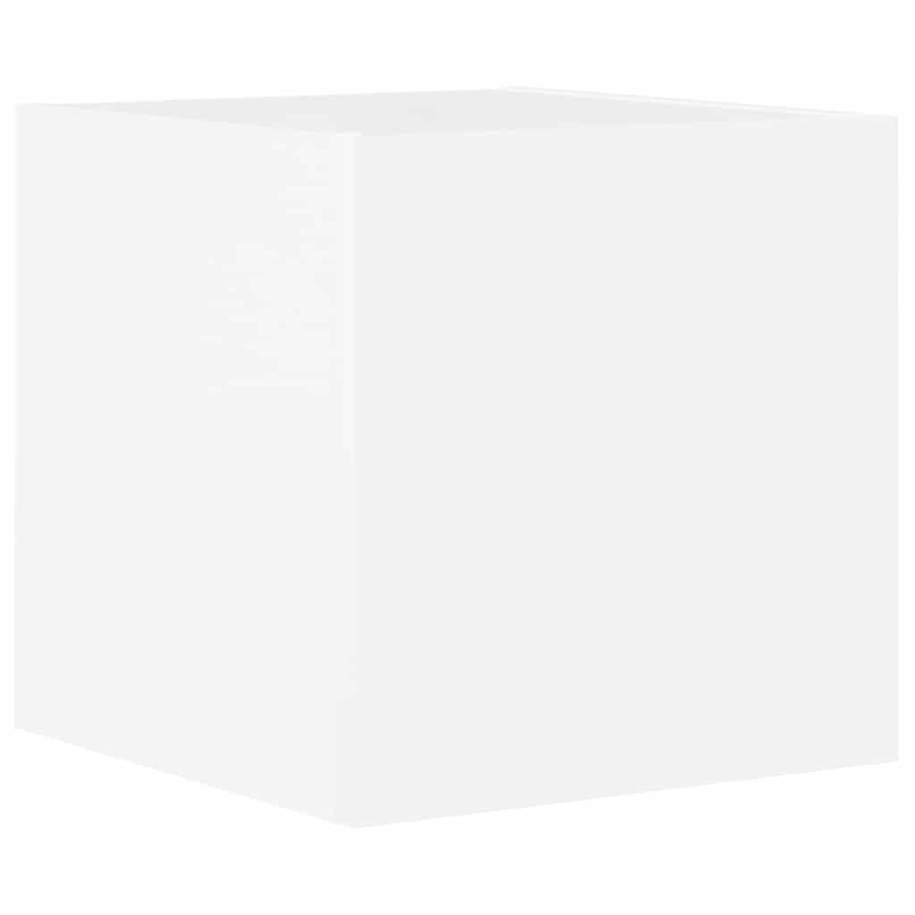 vidaXL 5 Piece TV Cabinet Set White Engineered Wood