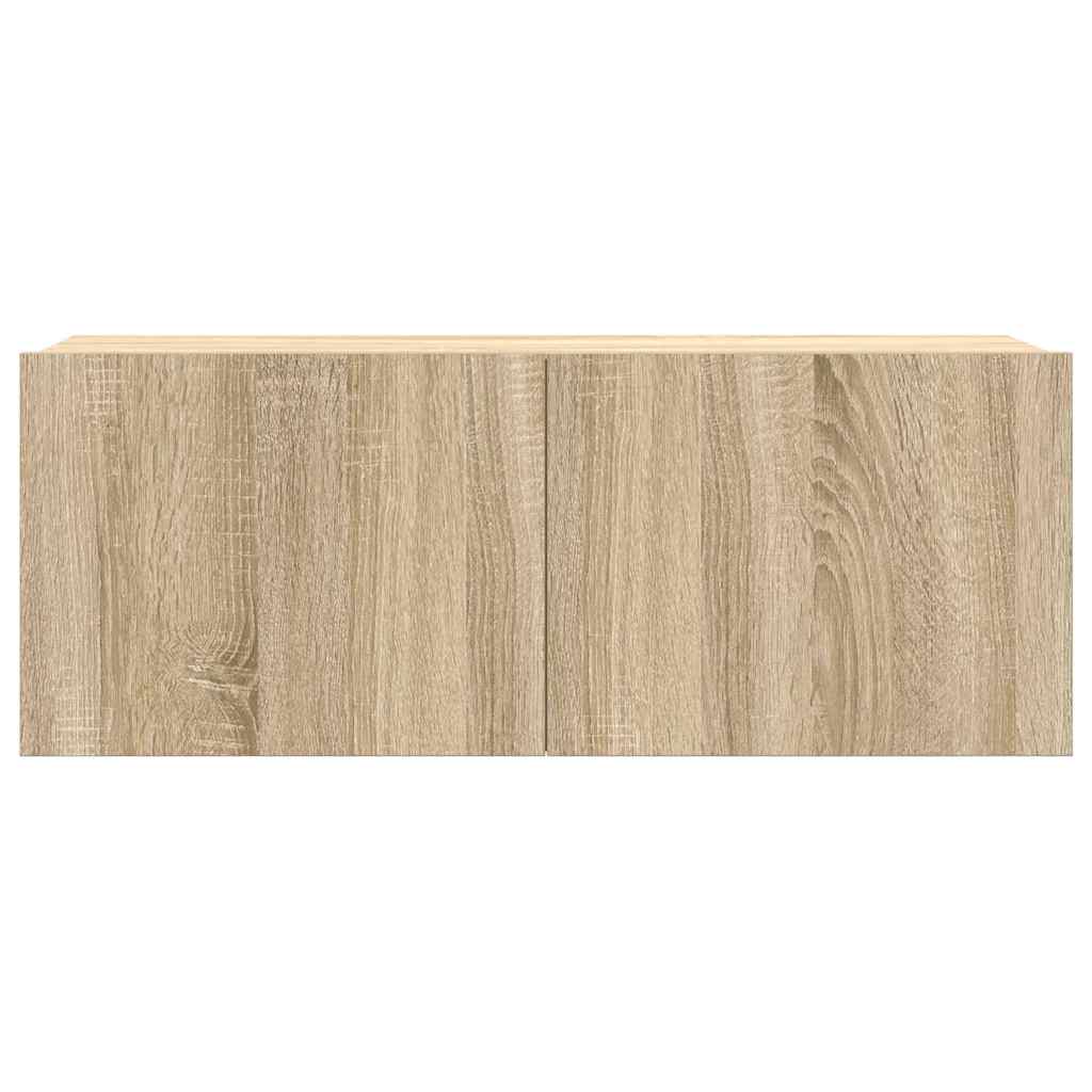 vidaXL 5 Piece TV Cabinet Set Sonoma Oak Engineered Wood