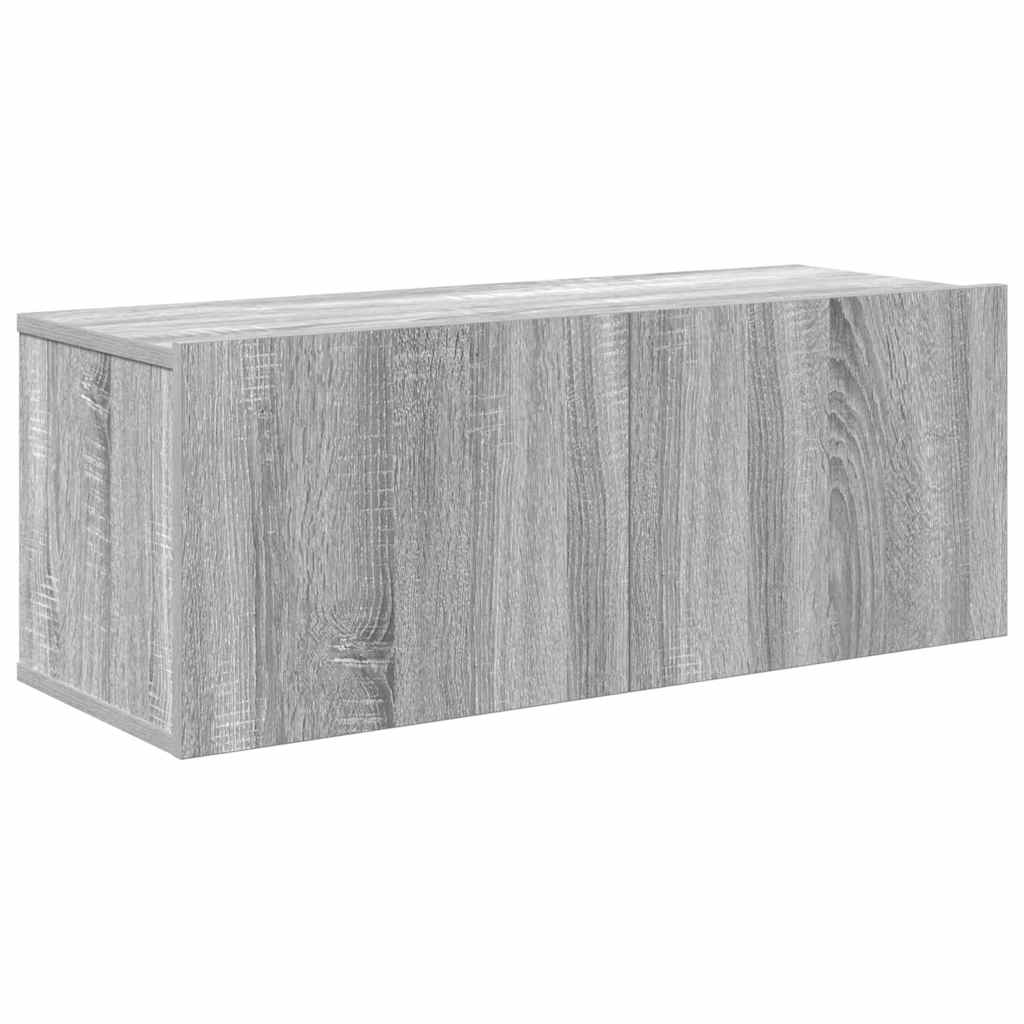 vidaXL 5 Piece TV Cabinet Set Grey Sonoma Engineered Wood