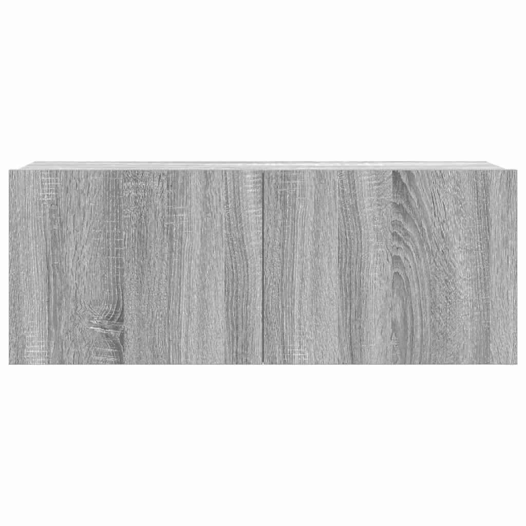 vidaXL 5 Piece TV Cabinet Set Grey Sonoma Engineered Wood