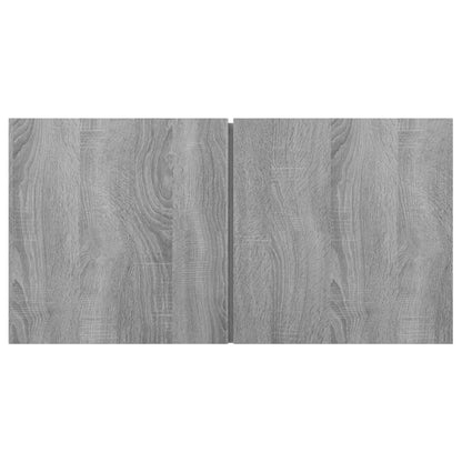 vidaXL 4 Piece TV Cabinet Set Grey Sonoma Engineered Wood