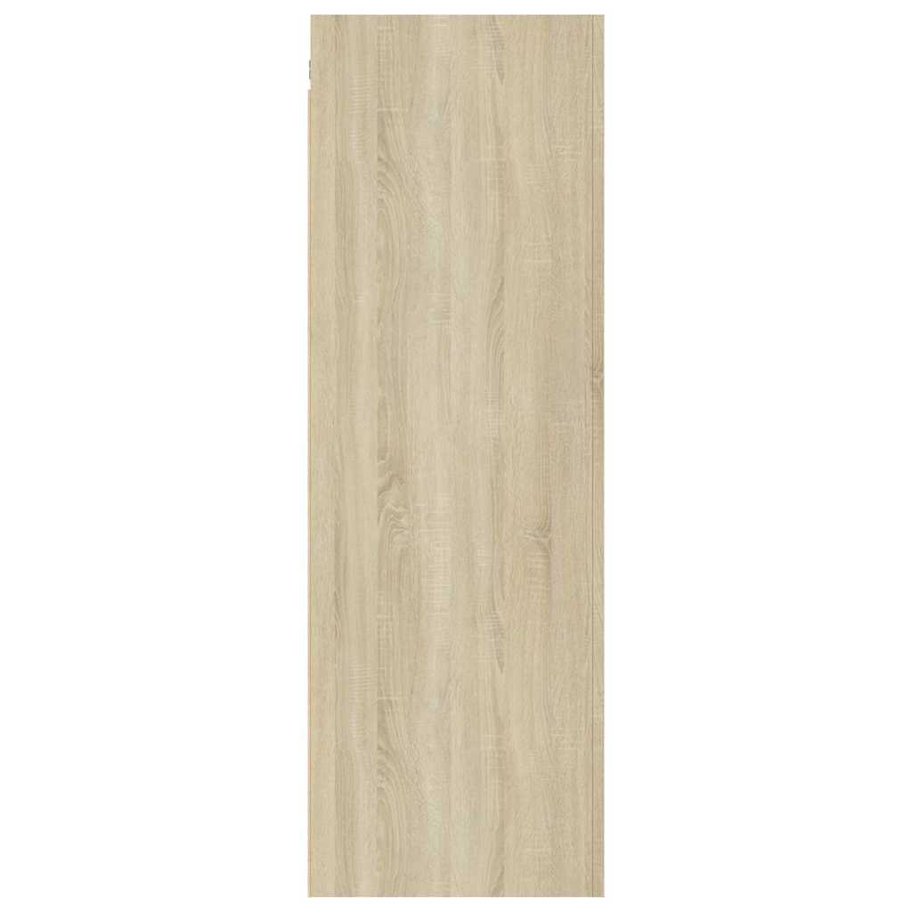 vidaXL 4 Piece TV Cabinet Set Sonoma Oak Engineered Wood