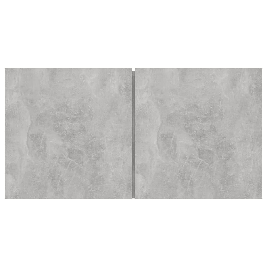 vidaXL 5 Piece TV Cabinet Set Concrete Grey Engineered Wood