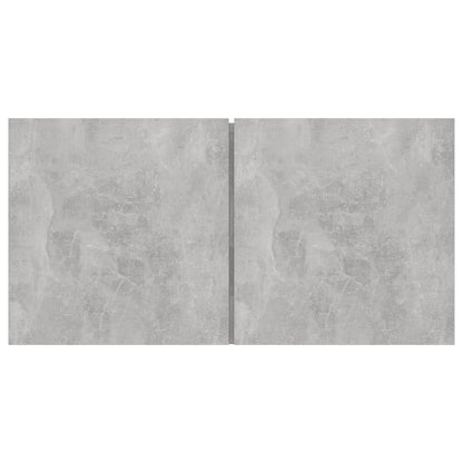 vidaXL 5 Piece TV Cabinet Set Concrete Grey Engineered Wood