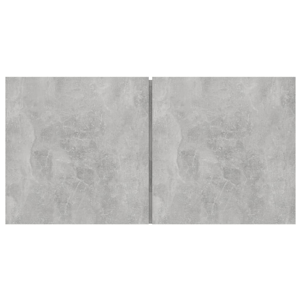 vidaXL 5 Piece TV Cabinet Set Concrete Grey Engineered Wood