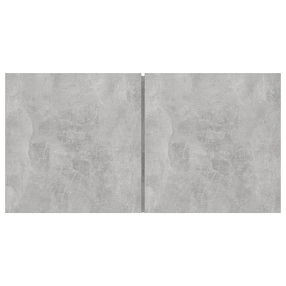 vidaXL 5 Piece TV Cabinet Set Concrete Grey Engineered Wood