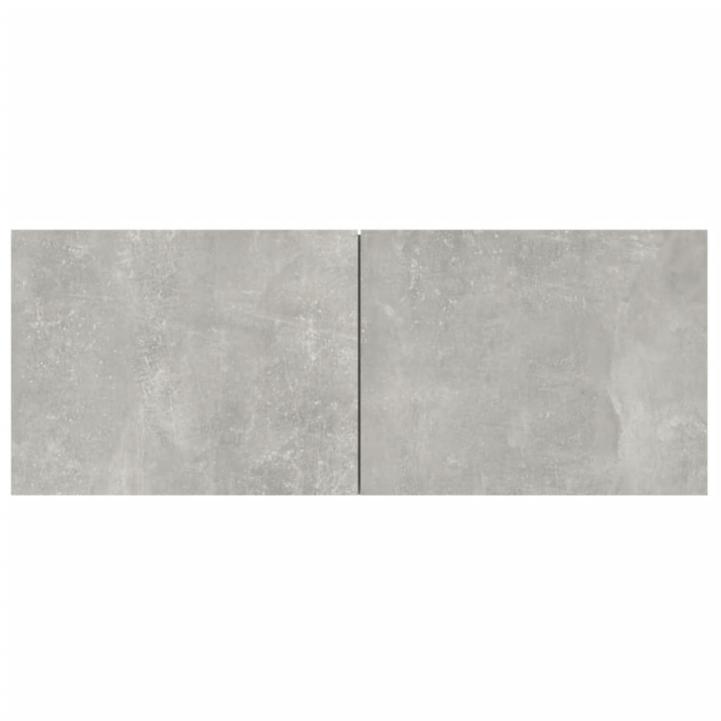 vidaXL 5 Piece TV Cabinet Set Concrete Grey Engineered Wood