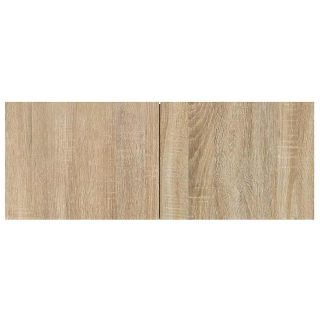 vidaXL 5 Piece TV Cabinet Set Sonoma Oak Engineered Wood