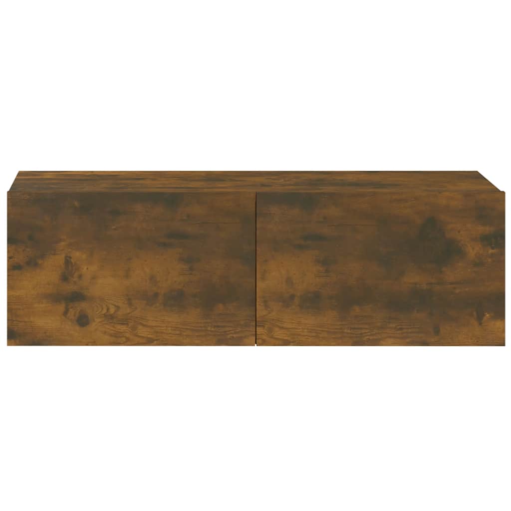vidaXL 5 Piece TV Cabinet Set Smoked Oak Engineered Wood