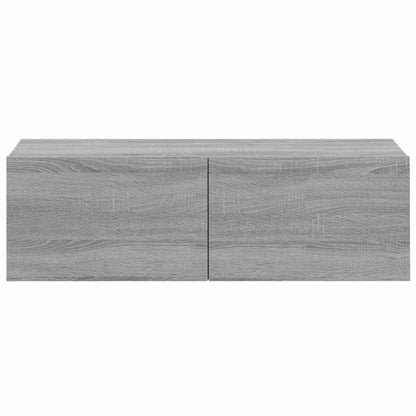 vidaXL 5 Piece TV Cabinet Set Grey Sonoma Engineered Wood