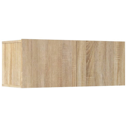 vidaXL 5 Piece TV Cabinet Set Sonoma Oak Engineered Wood