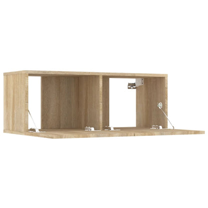 vidaXL 5 Piece TV Cabinet Set Sonoma Oak Engineered Wood