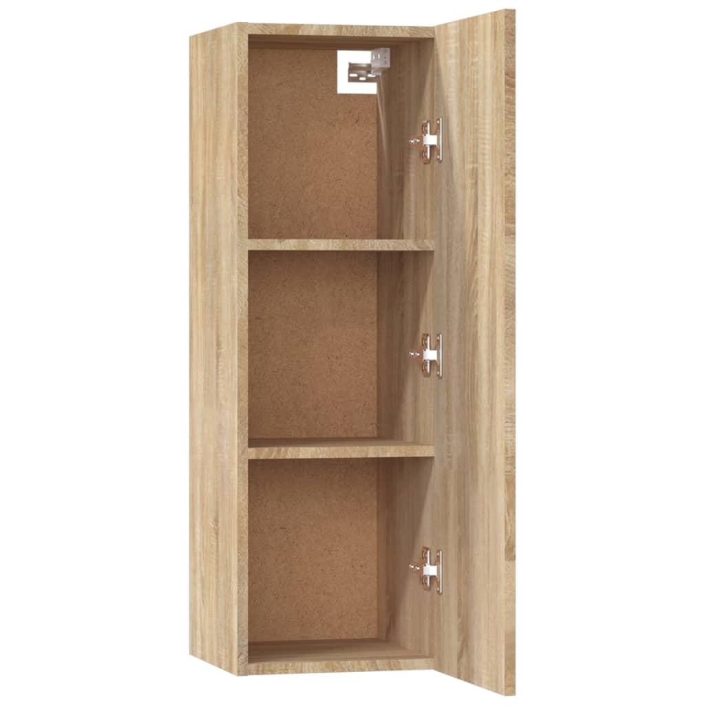 vidaXL 5 Piece TV Cabinet Set Sonoma Oak Engineered Wood