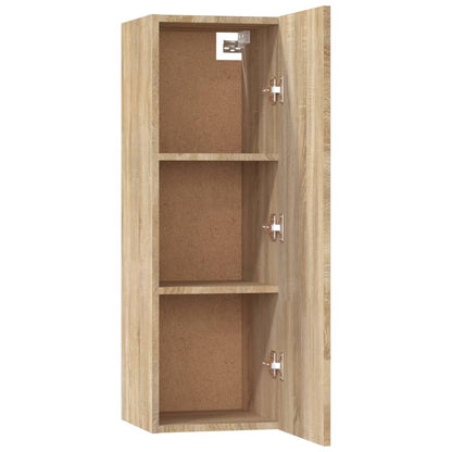 vidaXL 5 Piece TV Cabinet Set Sonoma Oak Engineered Wood