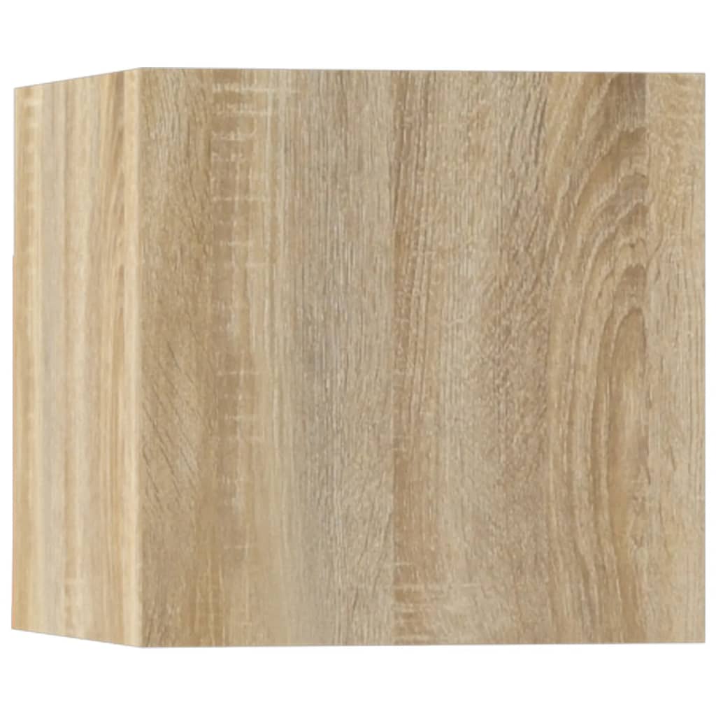 vidaXL 5 Piece TV Cabinet Set Sonoma Oak Engineered Wood